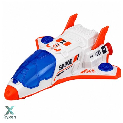 Zestaw Kosmiczny Wahadłowiec Rakieta Pojazd Badawczy Kosmonauta Satelita LEAN TOYS