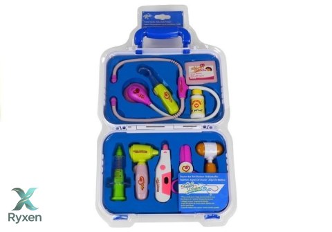 Zestaw Lekarski Walizka z Akcesoriami dla Lekarza LEAN TOYS