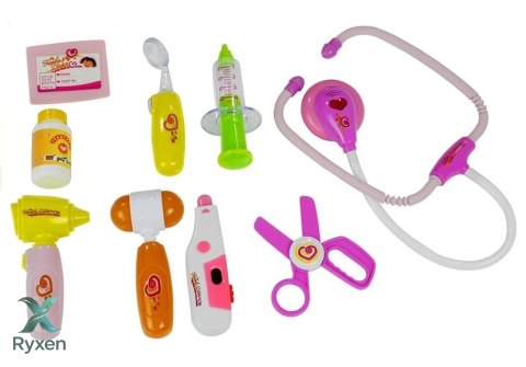 Zestaw Lekarski Walizka z Akcesoriami dla Lekarza LEAN TOYS