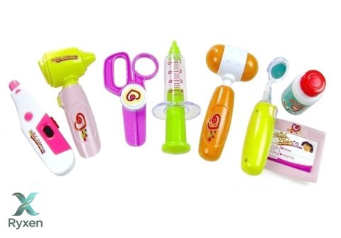 Zestaw Lekarski Walizka z Akcesoriami dla Lekarza LEAN TOYS