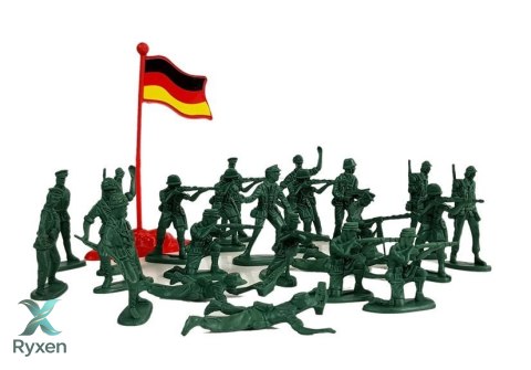Zestaw figurek żołnierzy 100el LEAN TOYS