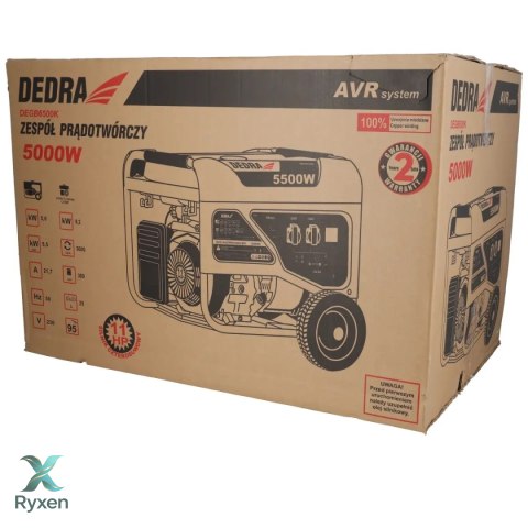 Agregat prądotwórczy 5,0kw Dedra