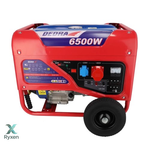 Agregat prądotwórczy 6,0kw,gniazdo1x400v,1x230v Dedra