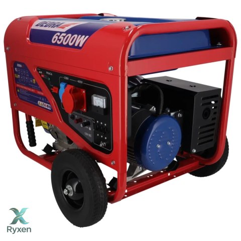 Agregat prądotwórczy 6,0kw,gniazdo1x400v,1x230v Dedra