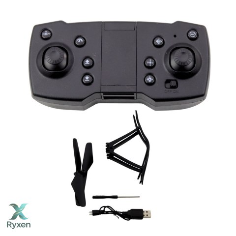 Dron Sky Hunter D19HW Kamera FVP Wi-Fi Pilot Z Uchwytem Na Telefon Etui LEAN TOYS