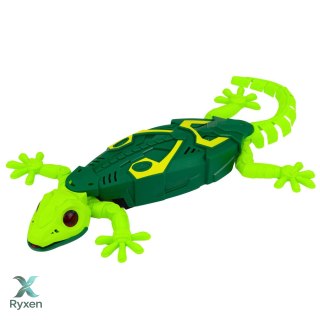 Gekon Zdalnie Sterowany RC Jaszczurka Chodzi Po Ścianie 360° Zielona LEAN TOYS