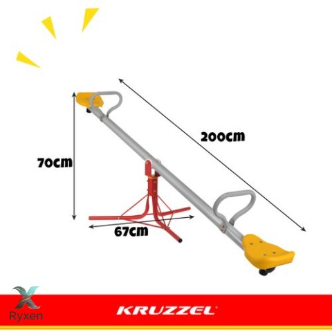 Huśtawka ogrodowa 2w1 Kruzzel KRUZZEL