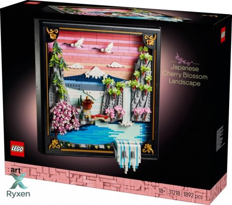 Klocki art 31218 japoński krajobraz z kwitnącą wiśnią LEGO