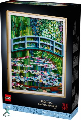 Klocki art 31220 claude monet - most nad stawem z liliami wodnymi LEGO