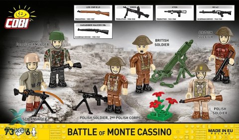 Klocki bitwa o monte cassino COBI KLOCKI