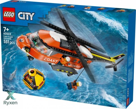 Klocki city 60503 helikopter straży przybrzeżnej LEGO