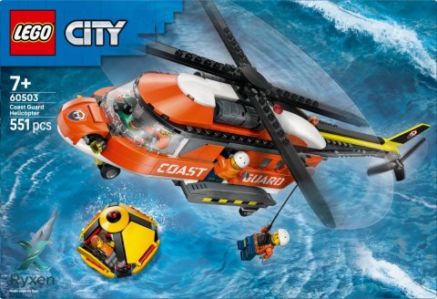 Klocki city 60503 helikopter straży przybrzeżnej LEGO