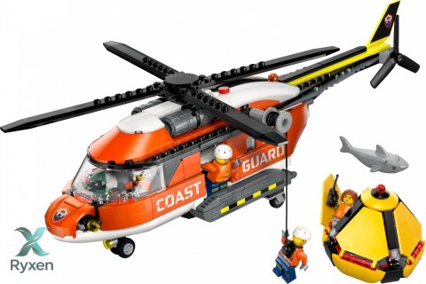 Klocki city 60503 helikopter straży przybrzeżnej LEGO