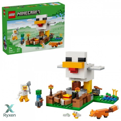 Klocki minecraft 21585 farma kurczaków LEGO