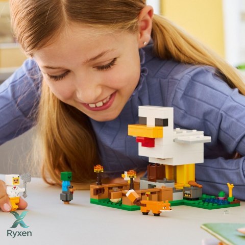 Klocki minecraft 21585 farma kurczaków LEGO