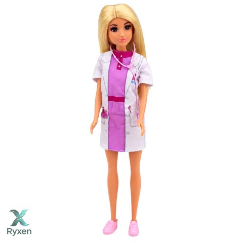 Lalka Anlily Lekarka w Ambulansie Akcesoria Medyczne Światła Dźwięk Zestaw LEAN TOYS
