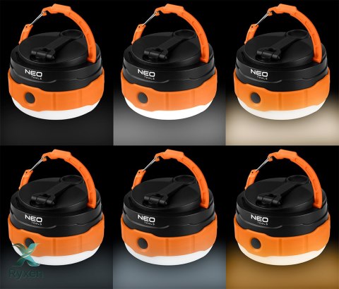 Lampa biwakowa 3 w 1 NEO TOOLS