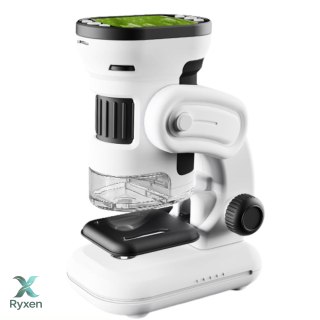 Mikroskop Edukacyjny Cyfrowy Z Ekranem Funkcja Zdjęć Wideo 1000X LED LEAN TOYS