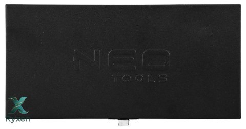 Nasadki udarowe 1/2", E10-E24, zestaw 9 szt., CrMo NEO TOOLS