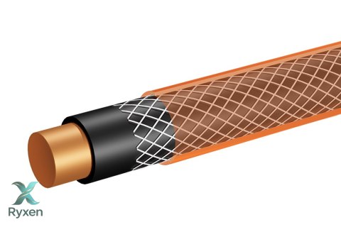 Wąż ogrodowy 1/2" x 50 m, 4-warstwowy NEO ECONOMIC NEO TOOLS