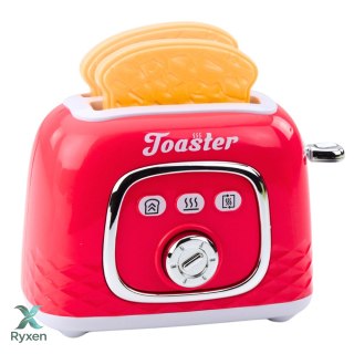 Zestaw Urządzeń Kuchennych Toster Blender Światła Dźwięki Różowy LEAN TOYS