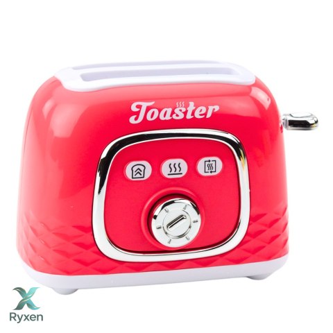 Zestaw Urządzeń Kuchennych Toster Blender Światła Dźwięki Różowy LEAN TOYS