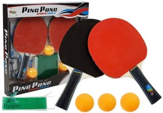 Zestaw do Ping Ponga Paletki Siatka LEAN TOYS