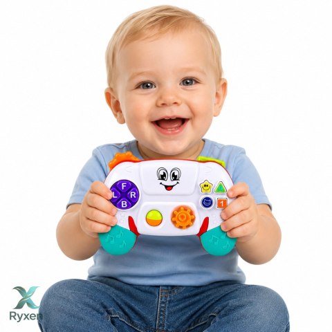 Interaktywny Pad Edukacyjny Dla Malucha Światła Dźwięki Melodie LEAN TOYS