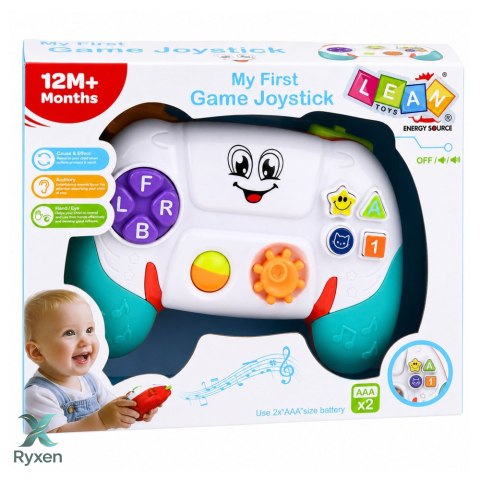 Interaktywny Pad Edukacyjny Dla Malucha Światła Dźwięki Melodie LEAN TOYS