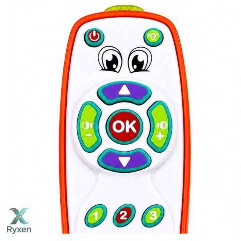 Interaktywny Pilot Edukacyjny Dla Malucha Światła Regulowany Dźwięk LEAN TOYS