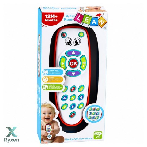 Interaktywny Pilot Edukacyjny Dla Malucha Światła Regulowany Dźwięk LEAN TOYS