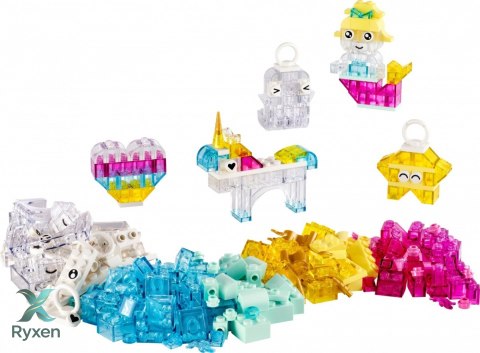 Klocki classic 11040 magiczny zestaw z przezroczystymi klockami LEGO