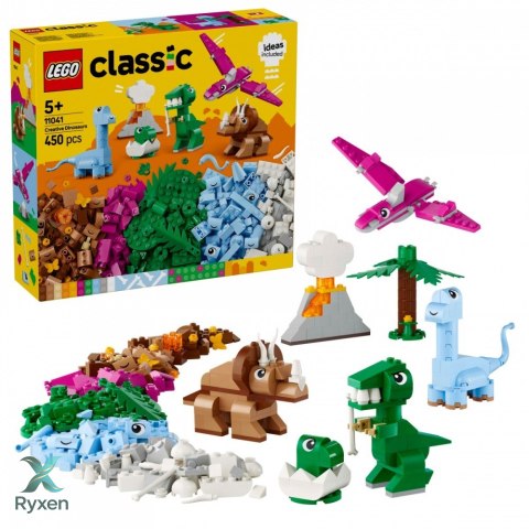 Klocki classic 11041 kreatywne dinozaury LEGO
