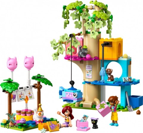 Klocki friends 42666 kocie przyjęcie urodzinowe i domek na drzewie LEGO
