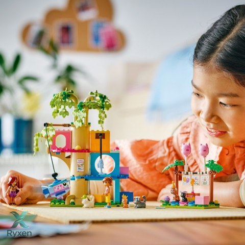 Klocki friends 42666 kocie przyjęcie urodzinowe i domek na drzewie LEGO