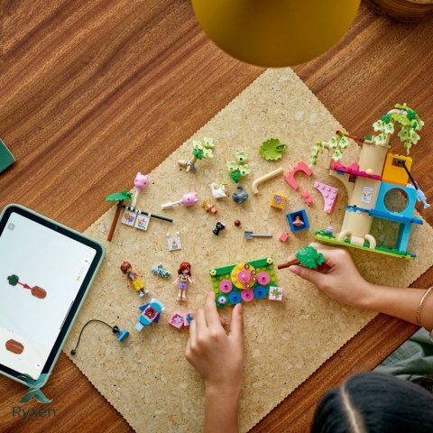 Klocki friends 42666 kocie przyjęcie urodzinowe i domek na drzewie LEGO