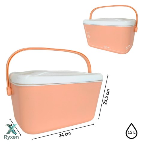 Lodówka ATLANTIC 15L Różowa Kamai Kamai COOLBOX