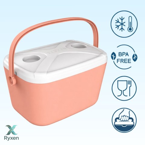 Lodówka ATLANTIC 15L Różowa Kamai Kamai COOLBOX