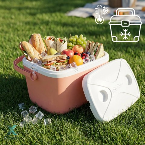 Lodówka ATLANTIC 15L Różowa Kamai Kamai COOLBOX