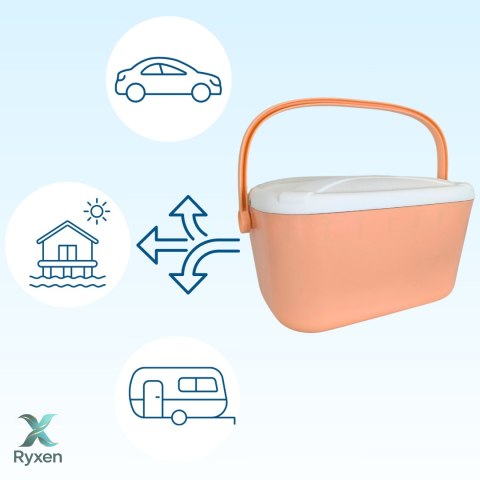 Lodówka ATLANTIC 20L Różowa Kamai Kamai COOLBOX