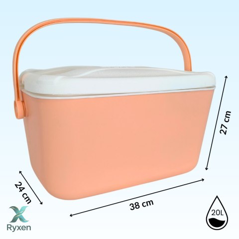 Lodówka ATLANTIC 20L Różowa Kamai Kamai COOLBOX