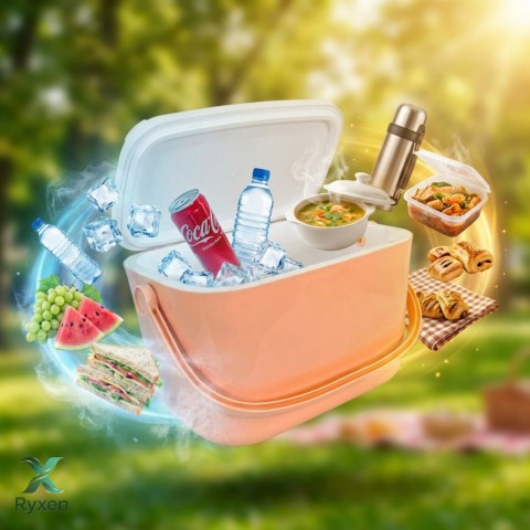Lodówka ATLANTIC 20L Różowa Kamai Kamai COOLBOX