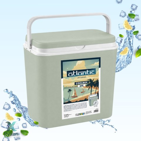 Lodówka ATLANTIC 24L Eukaliptusowa Kamai Kamai COOLBOX
