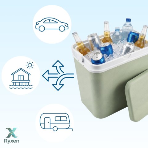 Lodówka ATLANTIC 24L Eukaliptusowa Kamai Kamai COOLBOX