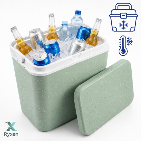 Lodówka ATLANTIC 24L Eukaliptusowa Kamai Kamai COOLBOX