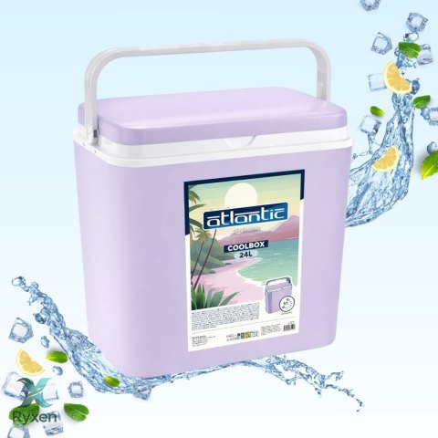 Lodówka ATLANTIC 24L Liliowa Kamai Kamai COOLBOX