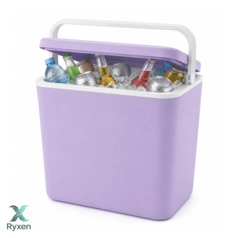 Lodówka ATLANTIC 24L Liliowa Kamai Kamai COOLBOX
