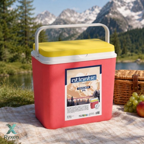 Lodówka ATLANTIC 24L Pomarańczowa Mandarynka Kamai Kamai COOLBOX