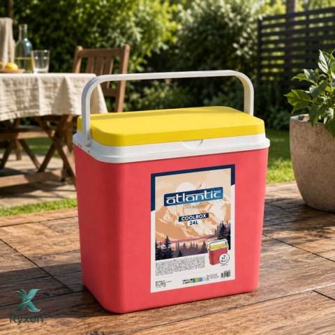 Lodówka ATLANTIC 24L Pomarańczowa Mandarynka Kamai Kamai COOLBOX