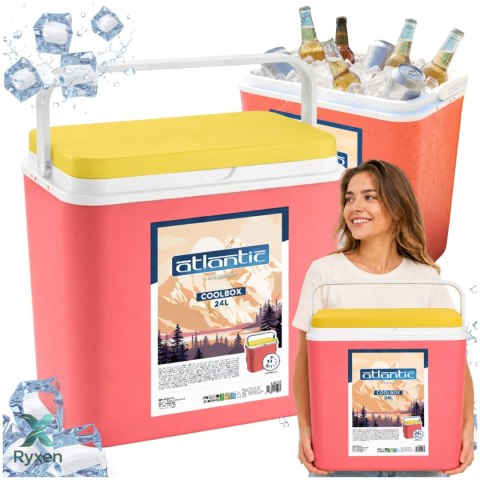 Lodówka ATLANTIC 24L Pomarańczowa Mandarynka Kamai Kamai COOLBOX